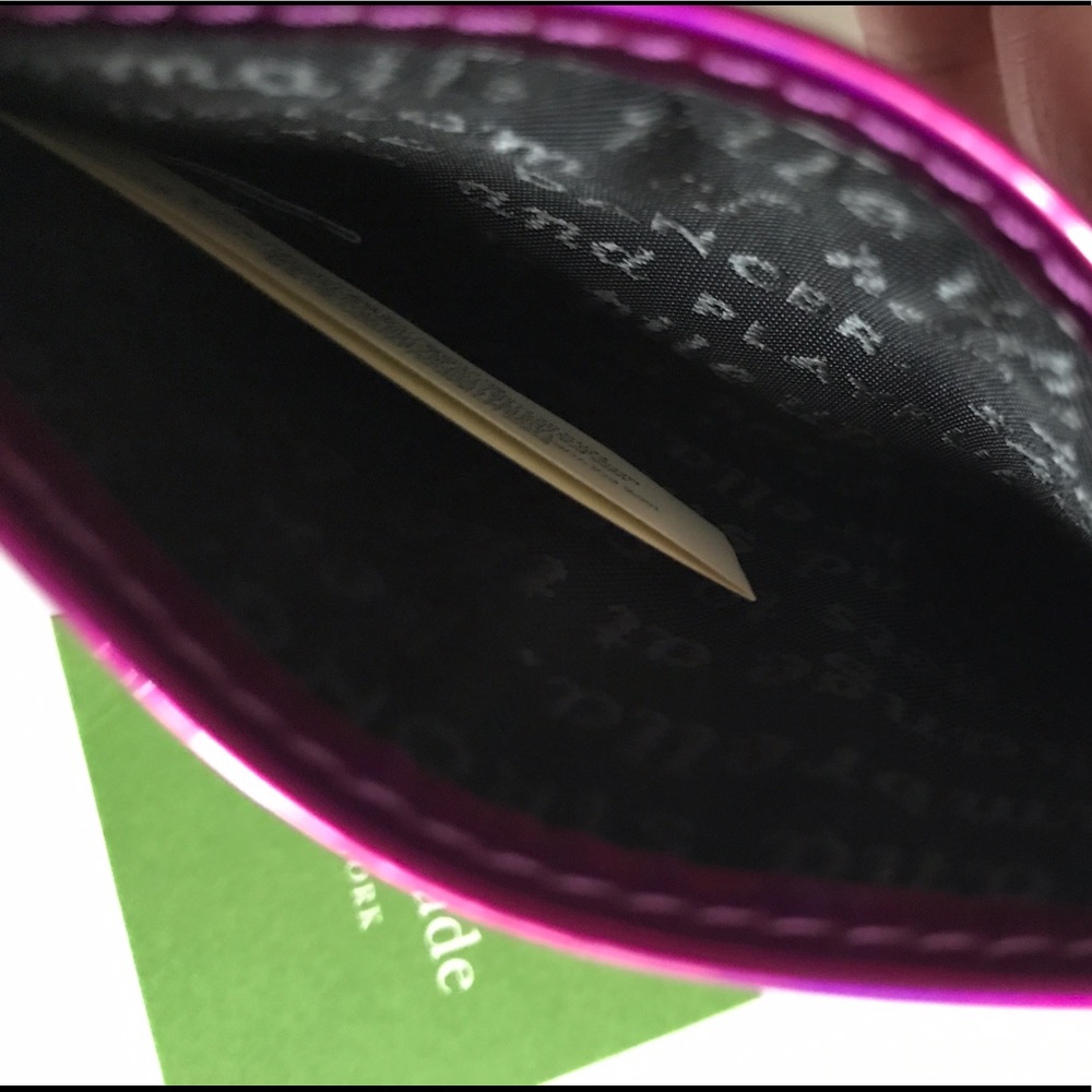Kate spade Rainer lane iridescent card holder - Picture 2 of 4