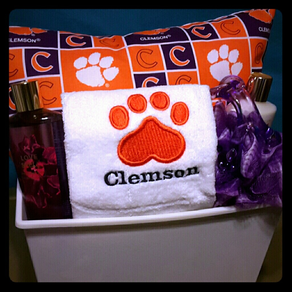 Personalized Clemson Gift Baskets