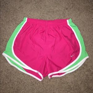 Size Small Pink and Green Nike Dri-Fit.