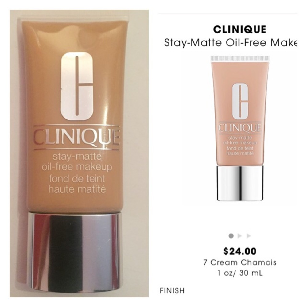 Clinique stay Matt foundation