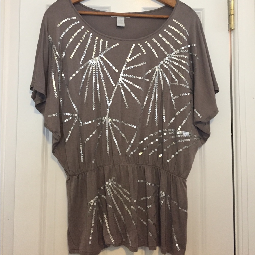 Design History Sequin Top