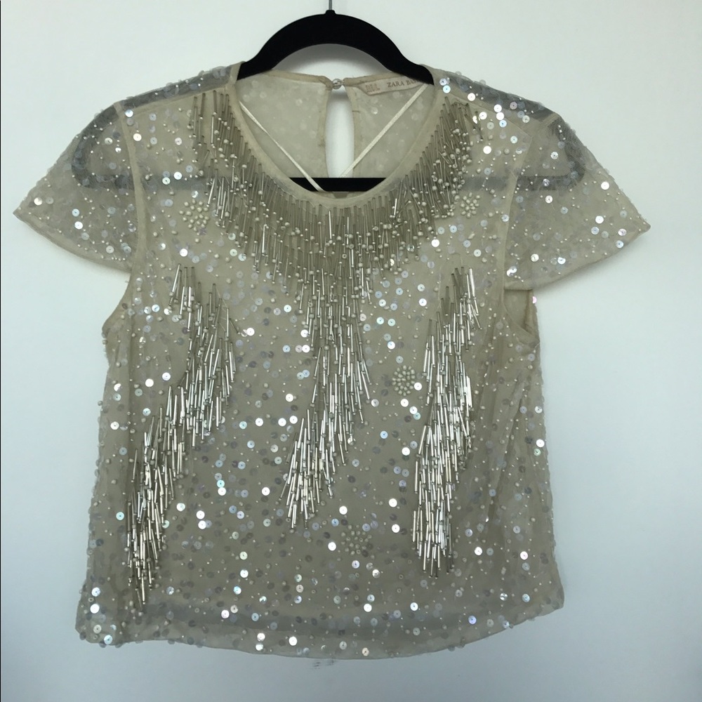 Embellished top