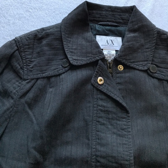 A/X Armani Exchange Jackets & Coats - Armani Exchange black cropped lightweight jacket A/X Armani Exchange Jackets & Coats - Armani Exchange black cropped lightweight jacket