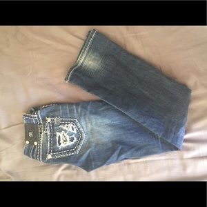 Distress Miss Me Bootcut