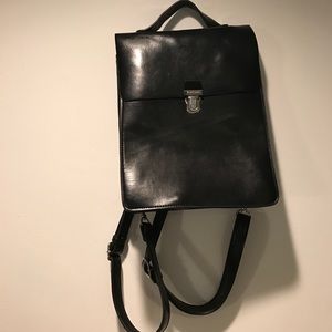 Vegan Leather Carryall backpack