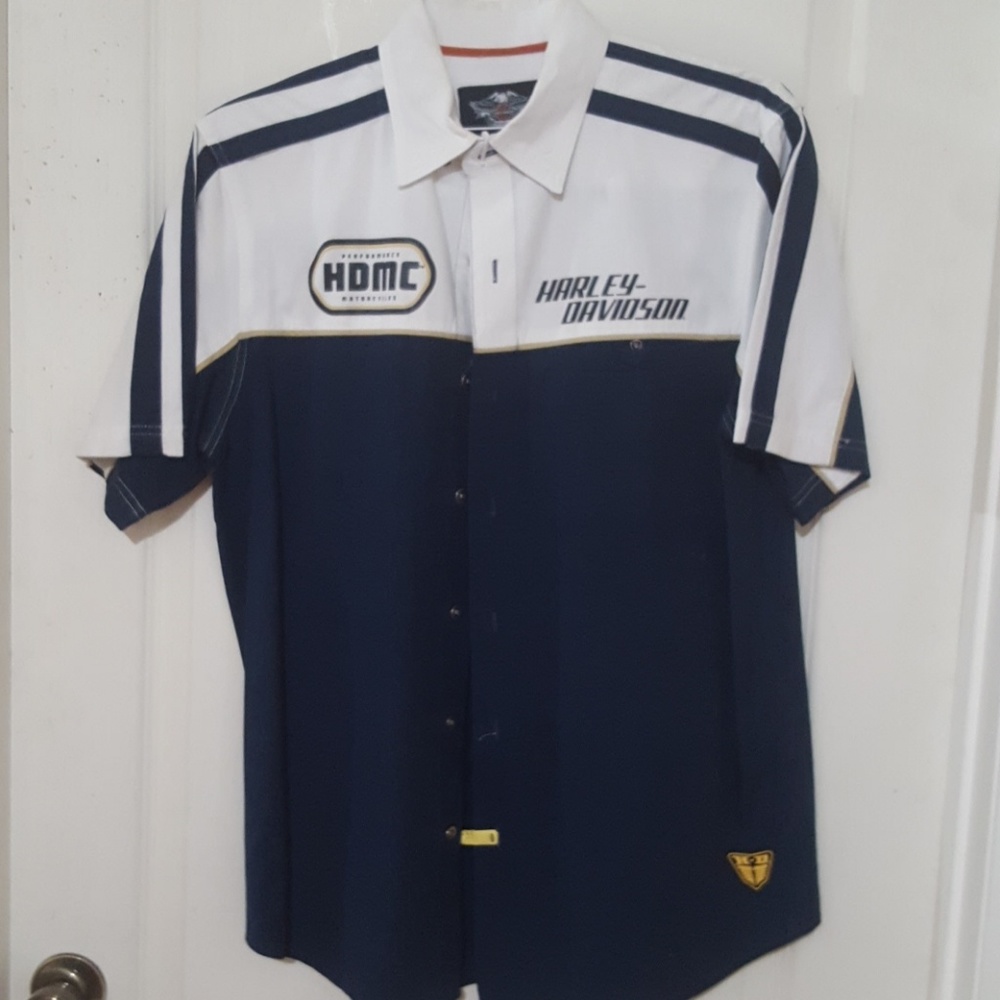 Harley Davidson Button Down