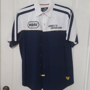 Harley Davidson Button Down