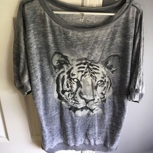 Full Tilt Leopard Face Long Shirt (Could be dress)