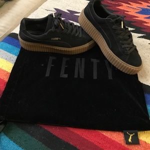 Fenty Creeper Black/Oatmeal lightly worn