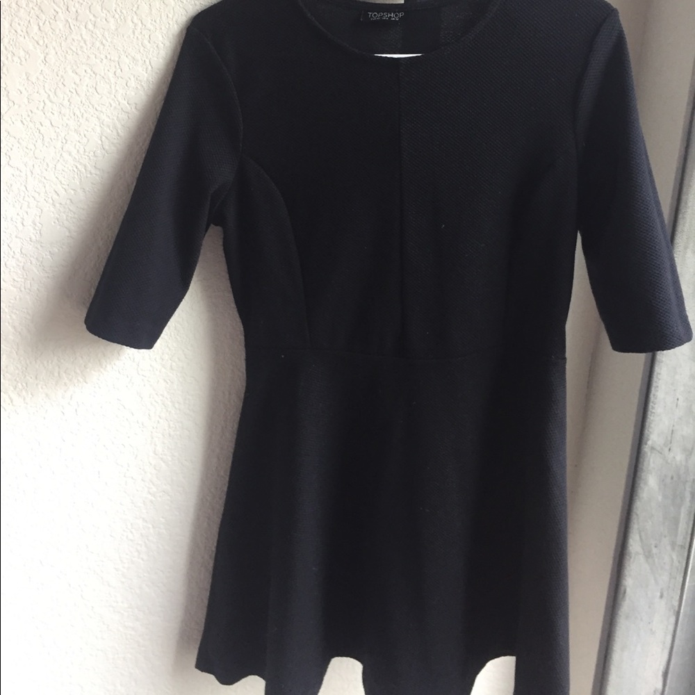 Topshop black dress