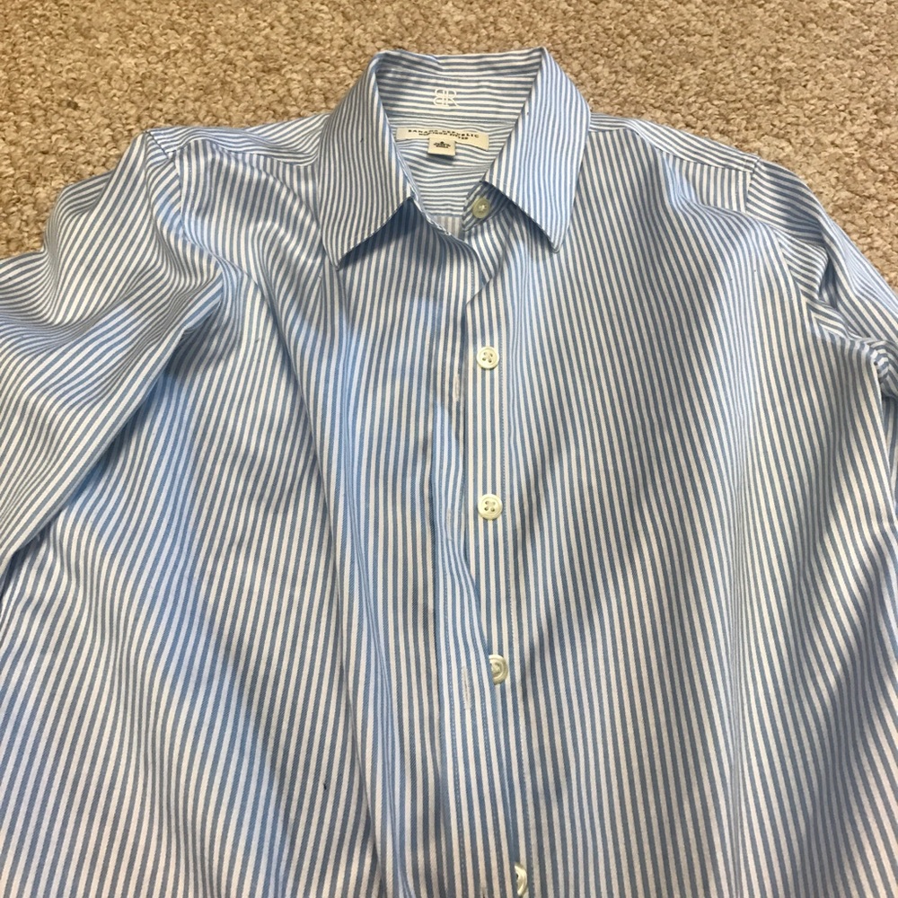 Banana Republic striped blouse
