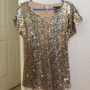 Evening wear glitter blouse by INC
