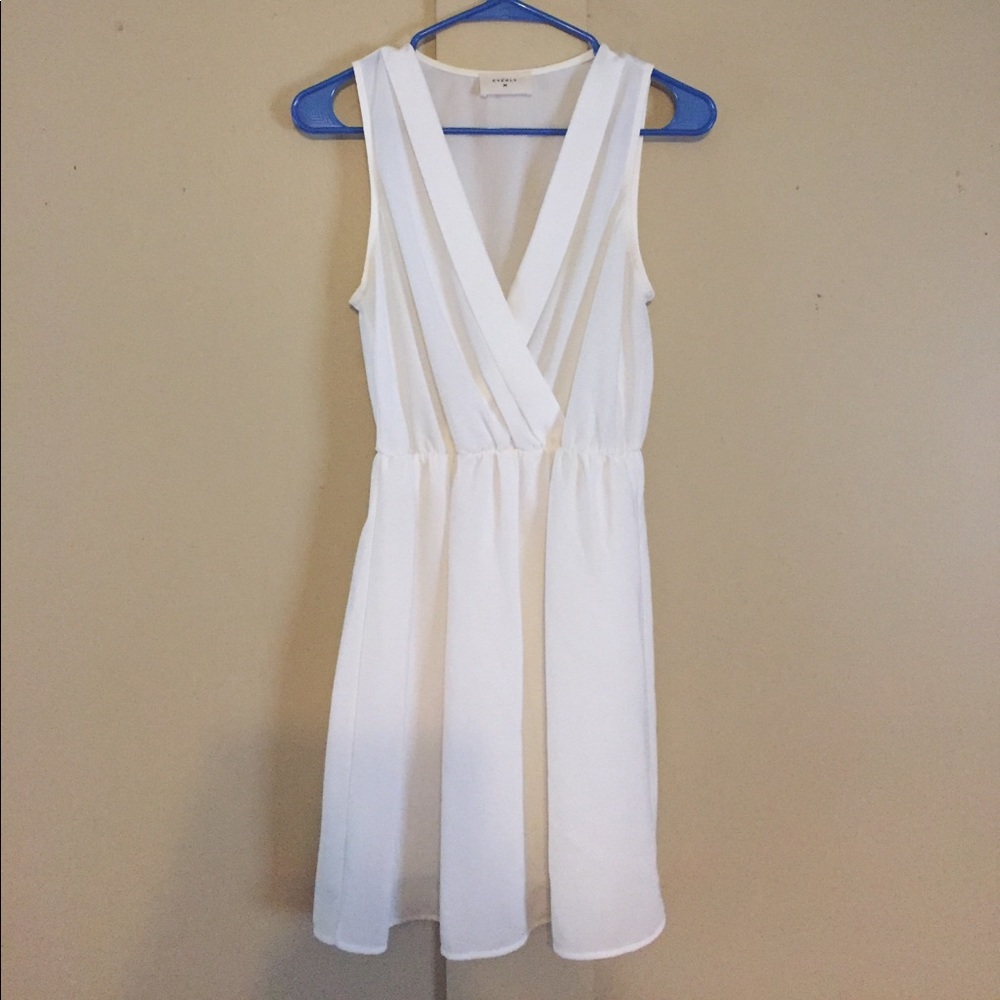 Everly White Dress