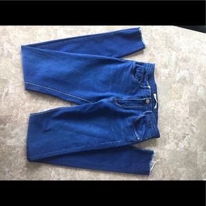 Zara blue jeans