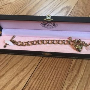 Juicy Couture Gold Charm Bracelet