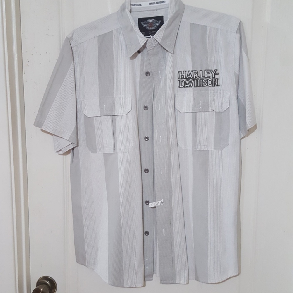 Harley Davidson Button Down