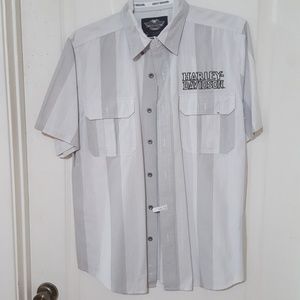 Harley Davidson Button Down