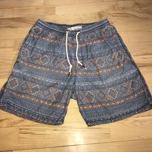 Printed Cotton On Drawstring Shorts