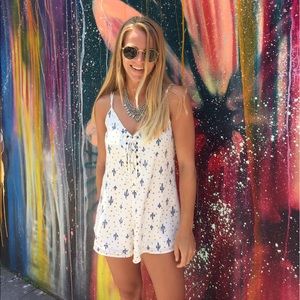 Forever21 cactus romper