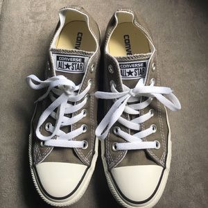 Charcoal grey converse