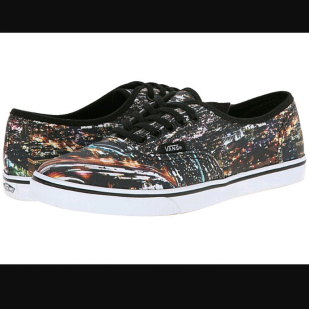 City Lights Vans Size 6.5 women's 5 men's