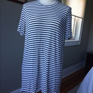 Brandy Melville Stripped T-Shirt Dress