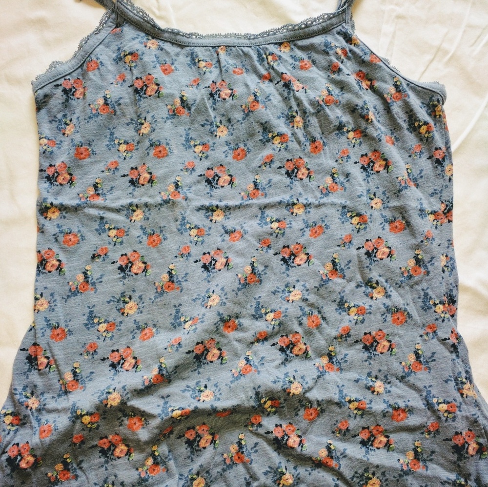 Floral tank top