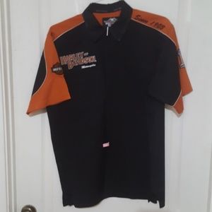 Harley Davidson Button Down