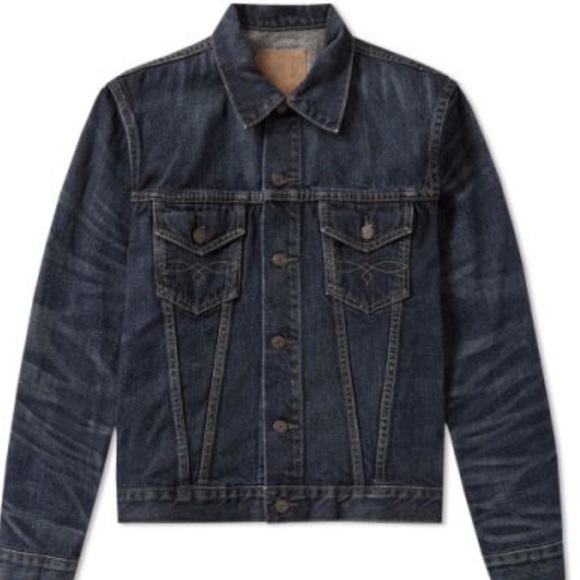 rrl denim trucker jacket