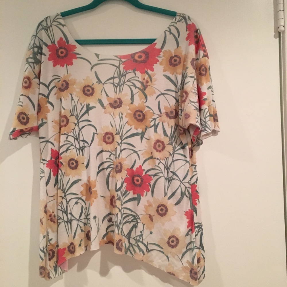 Wildfox Floral Tee