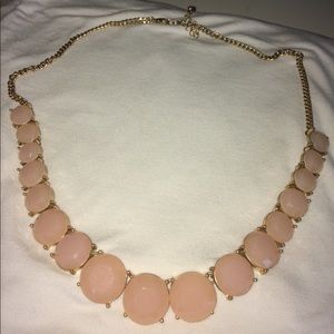 Old navy pink and gold necklace