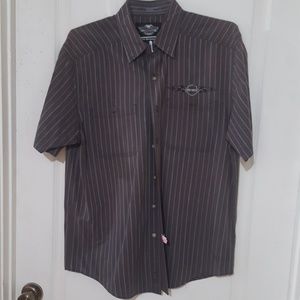 Harley Davidson Button Down