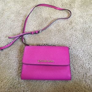 Authentic Michael Kors wallet on a chain!