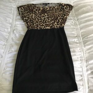 Forever 21 leopard print dress