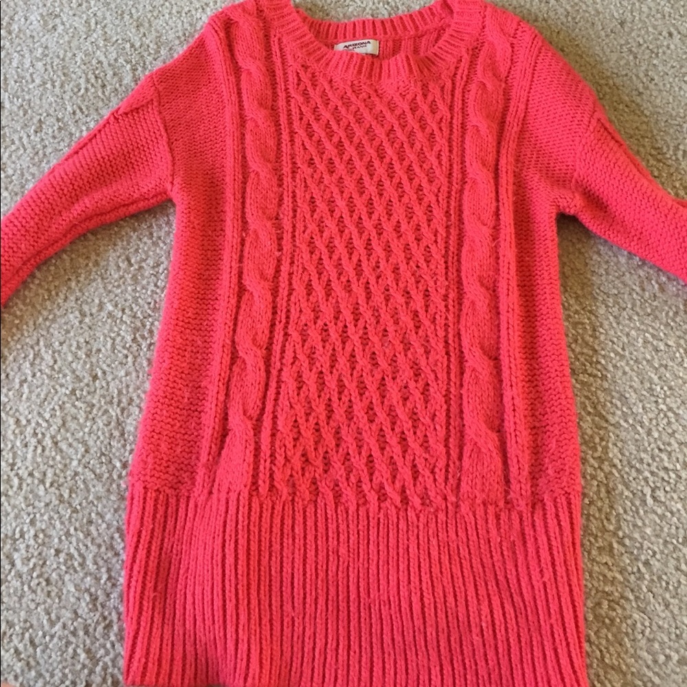 Coral sweater