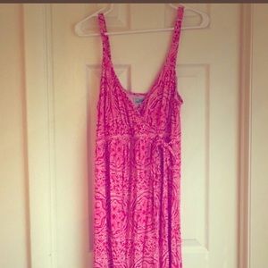 Maternity maxi dress