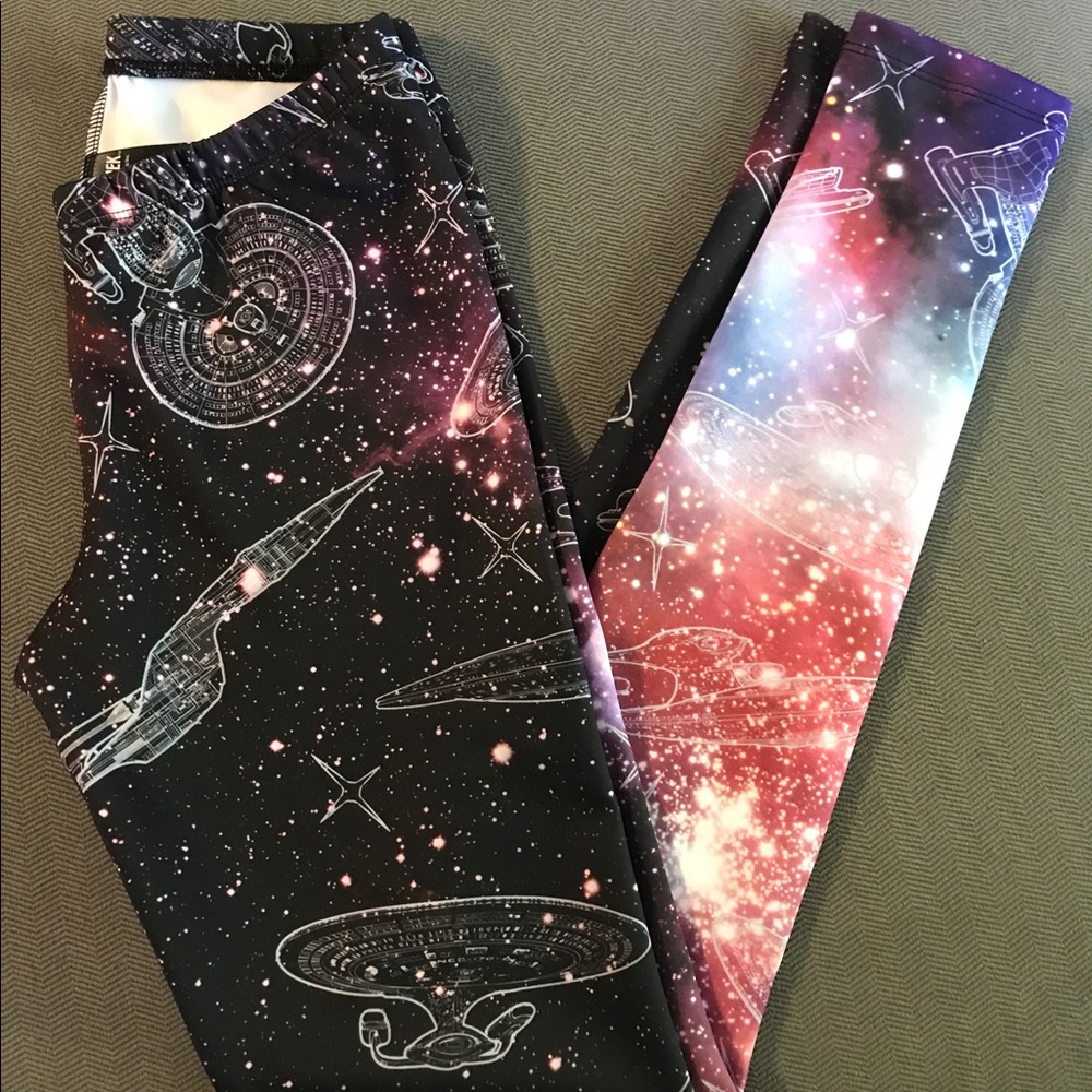 Galaxy Star Trek Leggings - Medium