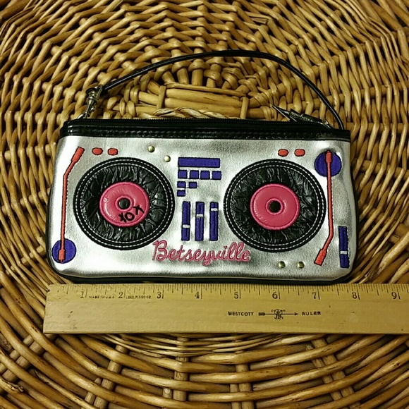 Betseyville Handbags - Betseyville record player wristlet