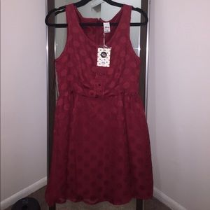 Red LC Lauren Conrad dress
