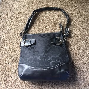 Coach Black Shoulder Bag