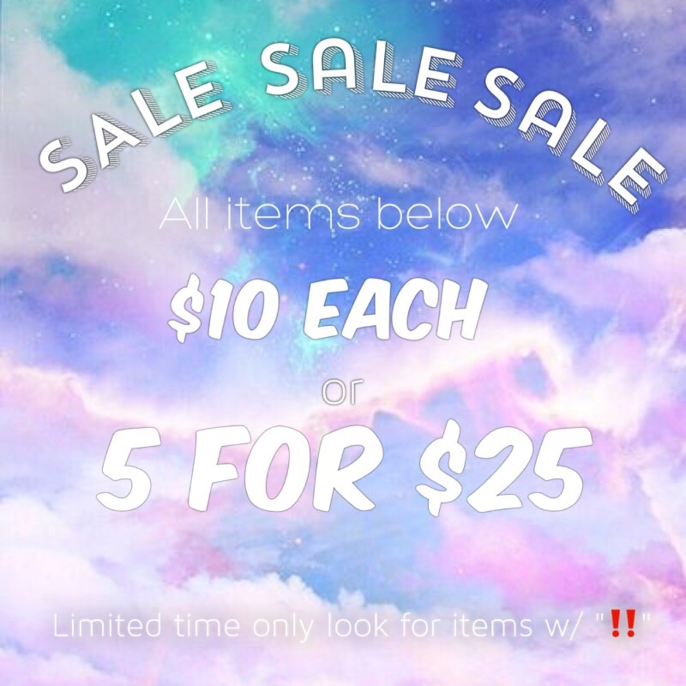 SUMMER SALE! 💕😊☀️