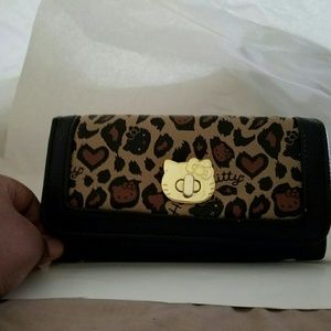 Hello Kitty Leopard Print Wallet *Bundle Option*