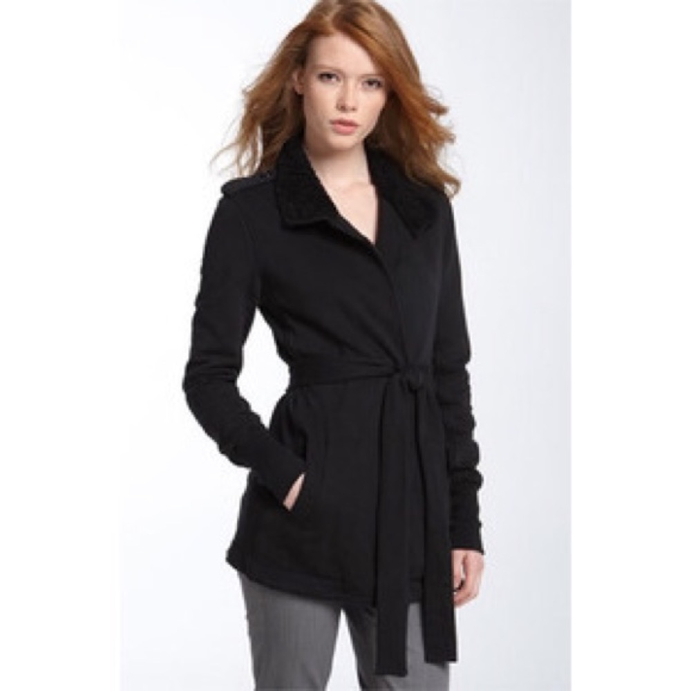 James Perse "Surplus" wrap jacket