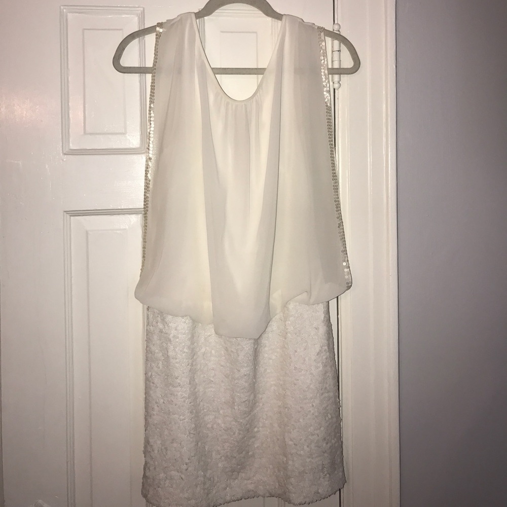 Aidan white dress