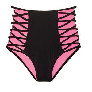 VS High Waisted Bikini Bottoms - NWOT