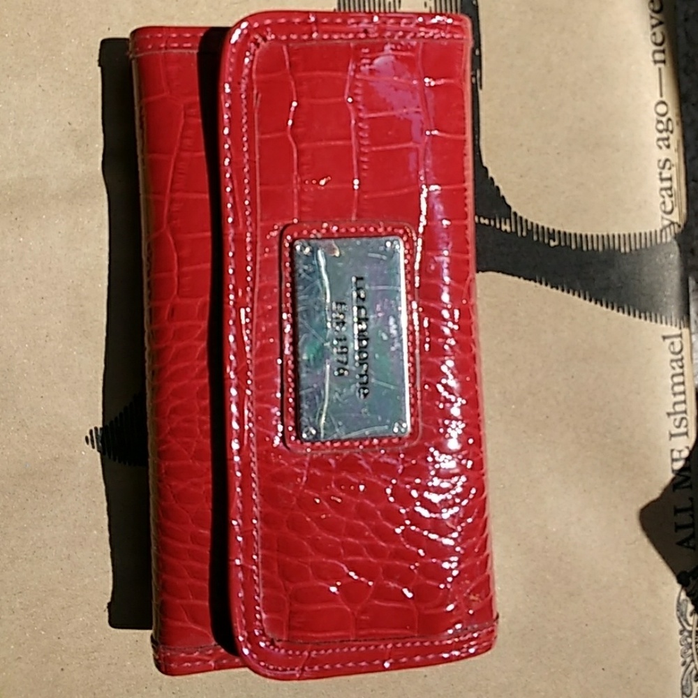Liz Claiborne Red Clutch