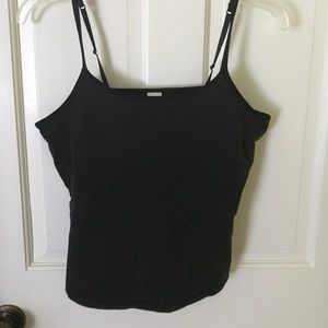 Black tank w/bra