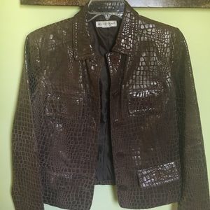 Newport News Leather Jacket