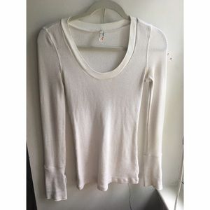 Waffle-knit Free People thermal