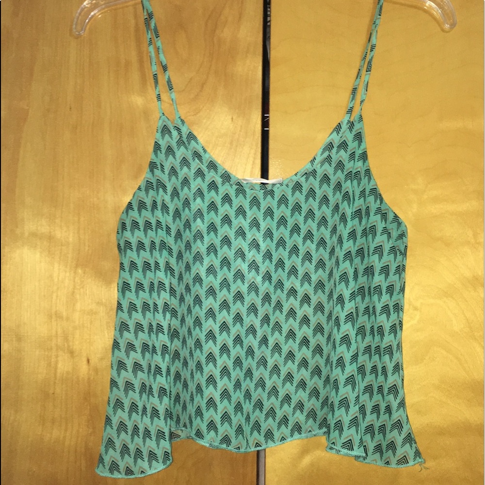Green pattern Blouse